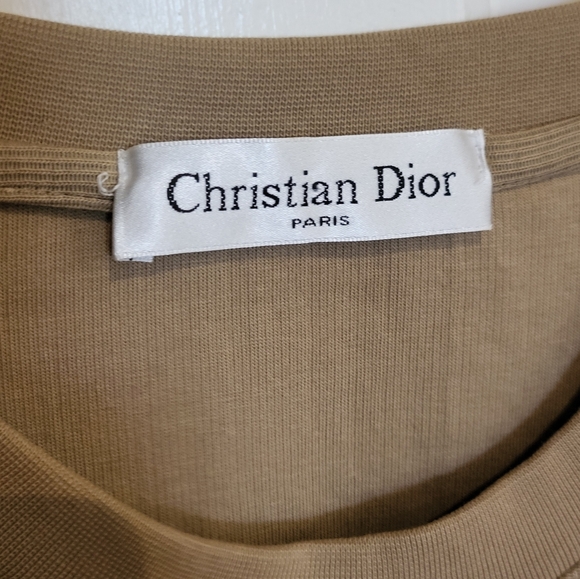 Dior Tan Short Sleeve Tee - Picture 3 of 4